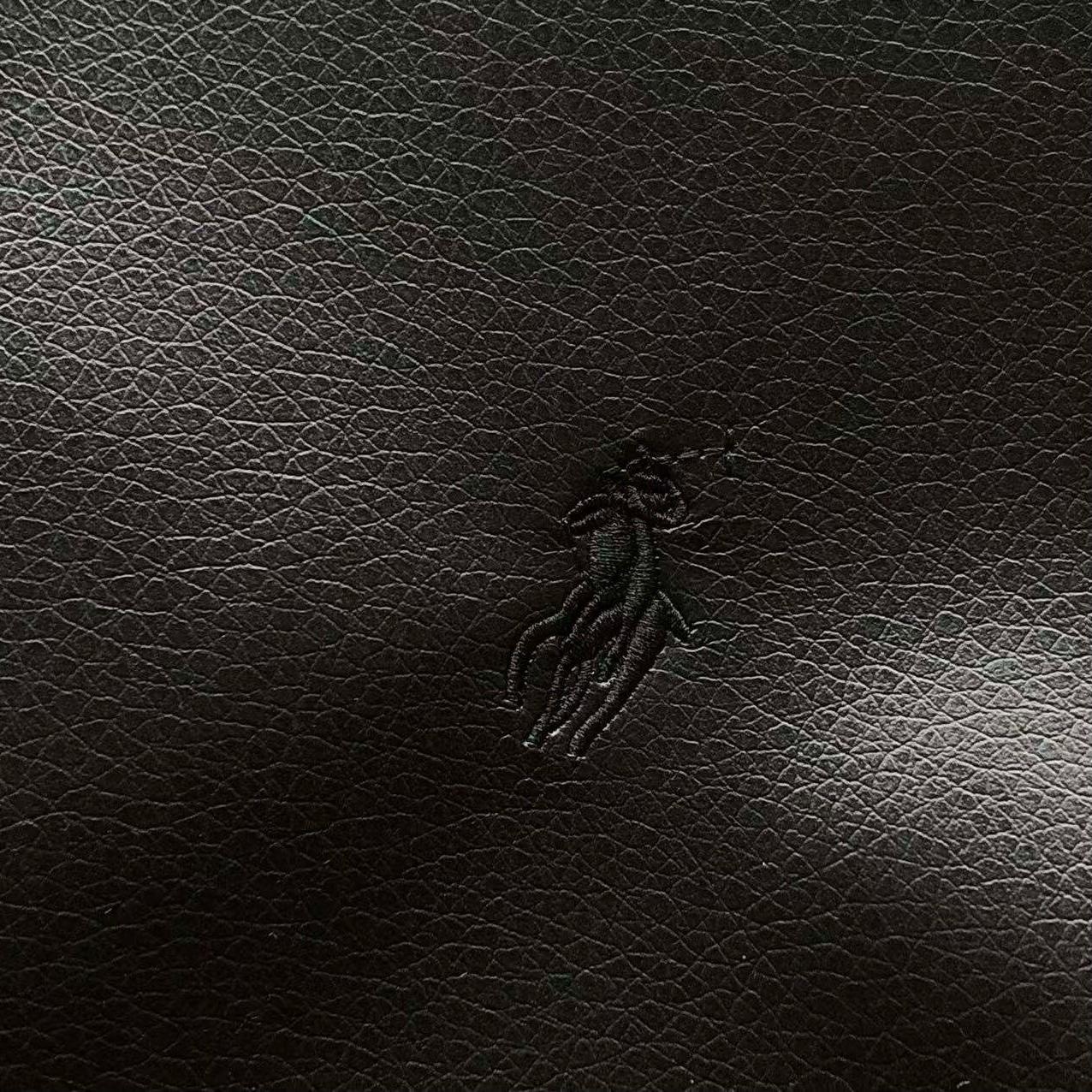 RL Glazed leather jacket