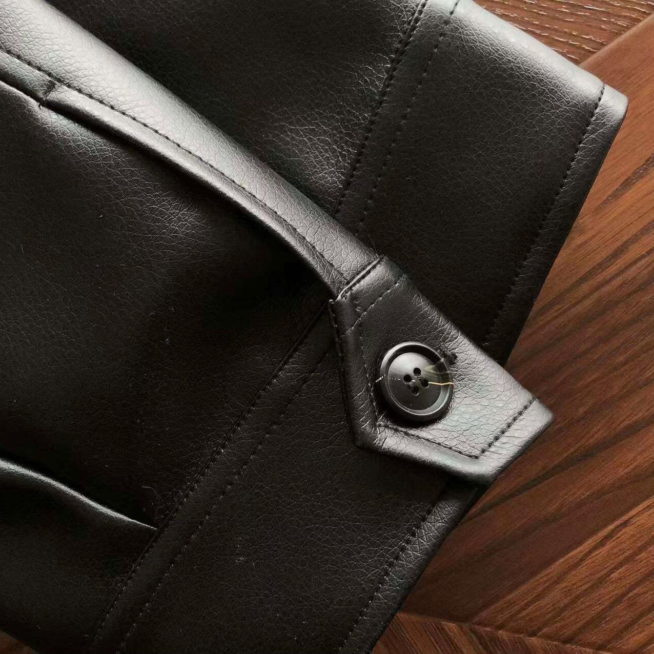 RL Glazed leather jacket
